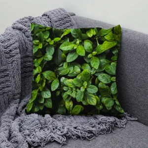 Housse de Coussin Feuillage