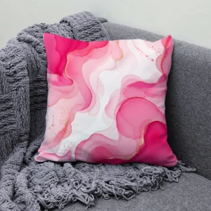 Housse de Coussin Rose Fushia