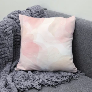 Housse de Coussin Rose Pale