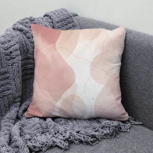 Housse de Coussin Vieux Rose