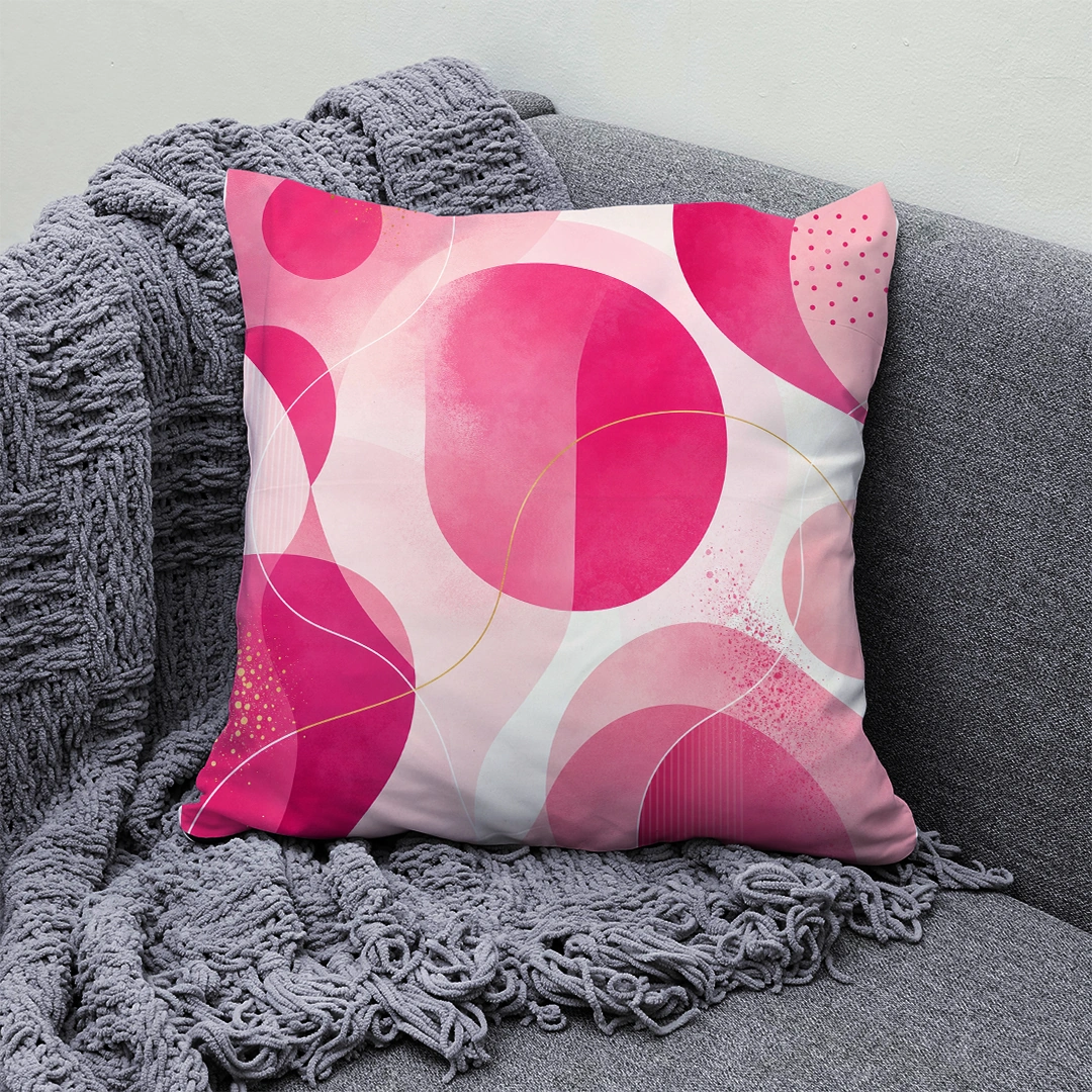 Housse de Coussin 40x40 Rose Fushia