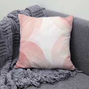 Housse de Coussin 40x40 Rose Poudré