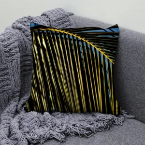 housses de coussins palmier