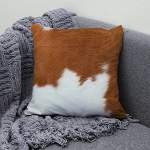 housses de coussins vache