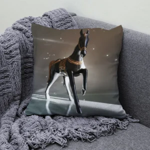 Housse de Coussin Cheval