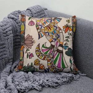 Housse de Coussin Indienne