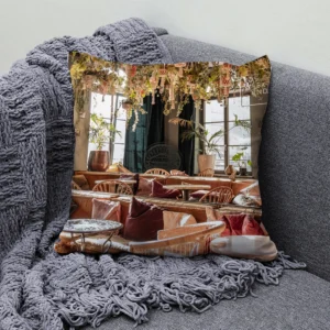 Housse de Coussin Bohème Chic