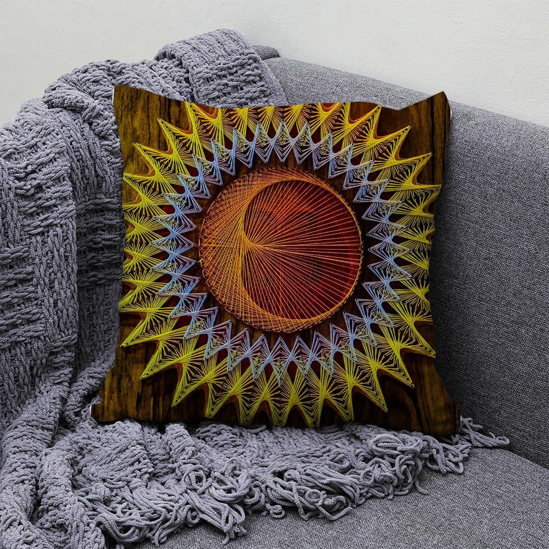 Housse de Coussin Mandala