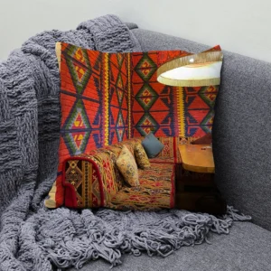 Housse de Coussin Oriental