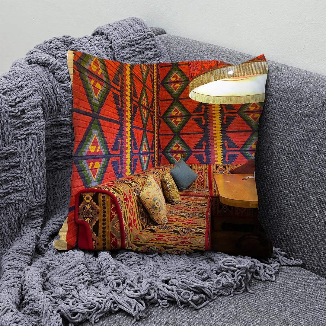 Housse de Coussin Oriental