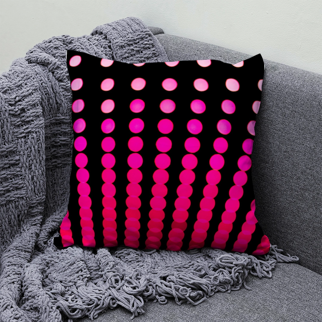 Housse de Coussin A Pois