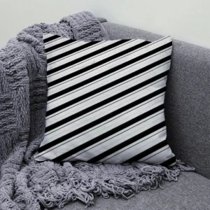 housses de coussins rayures