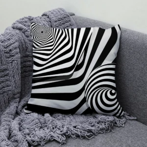 housses de coussins noir
