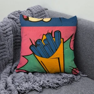 housses de coussins pop art