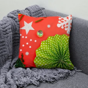 Housse de Coussin Noel Foir'fouille