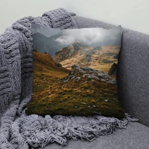 housses de coussins montagne